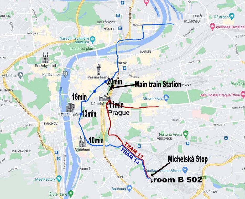 Room B 502 ปราก ภายนอก รูปภาพ